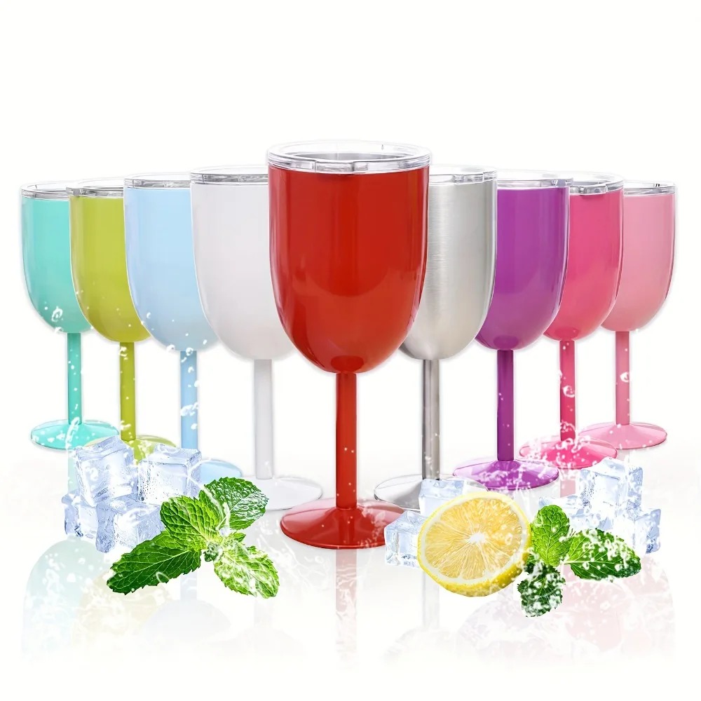 Double Wall Mug - Stainless Steel Wine Cup Quality Fall