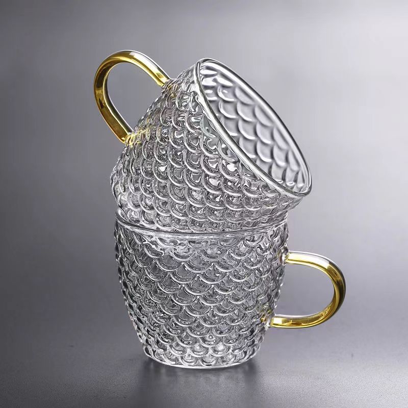 Coffee Tea Mix - Glass Tea Cups small Cups Home