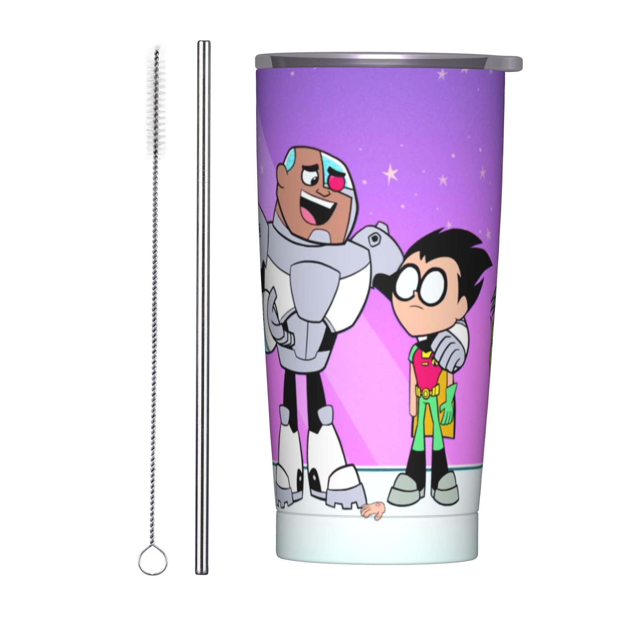Double Wall Mug - Teen Go Cartoon Tumbler Vacuum Insulated