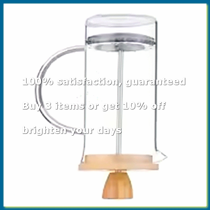 French Press Glass - Coffee French Press Pot with Filter