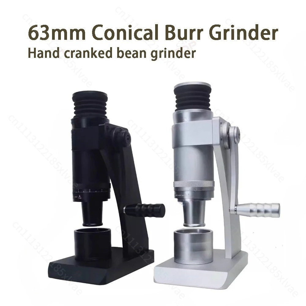 Burr Hand Grinder - Hand Cranked 63mm Coffee Grinder Ghost