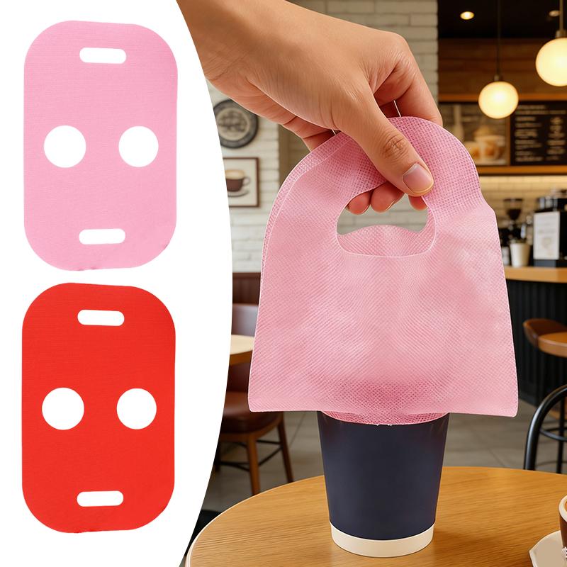 Coffee Tea Cup - Eco Friendly Non Woven Cup Carrier