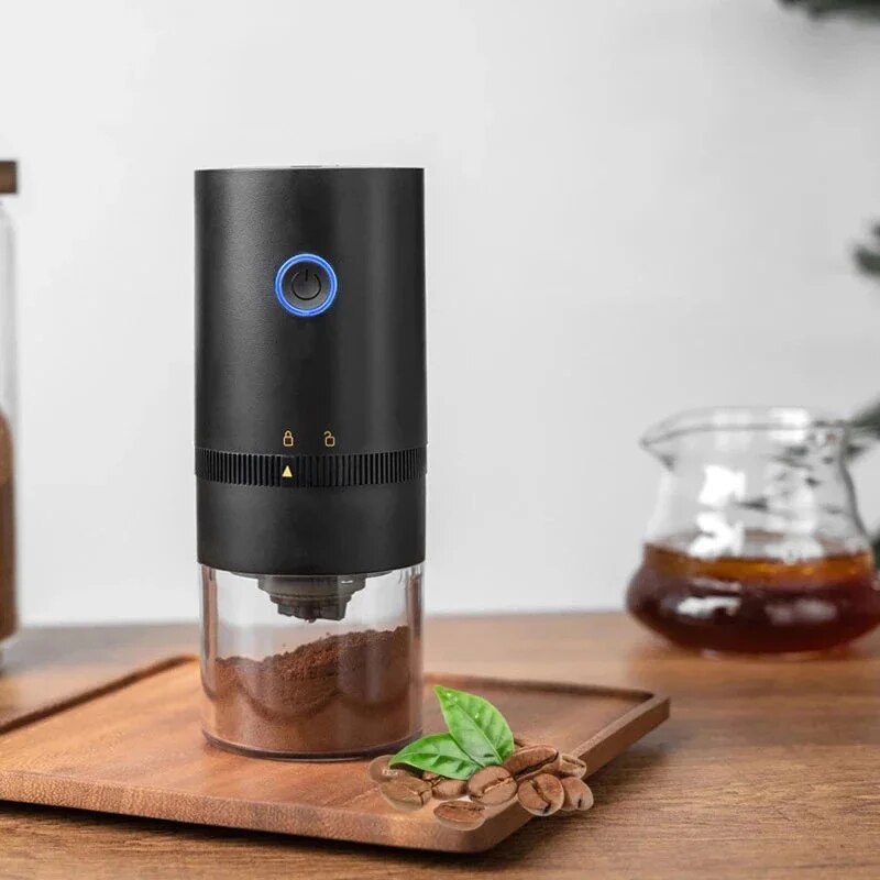 Burr Hand Grinder - Coffee Grinder TYPE C USB Charge