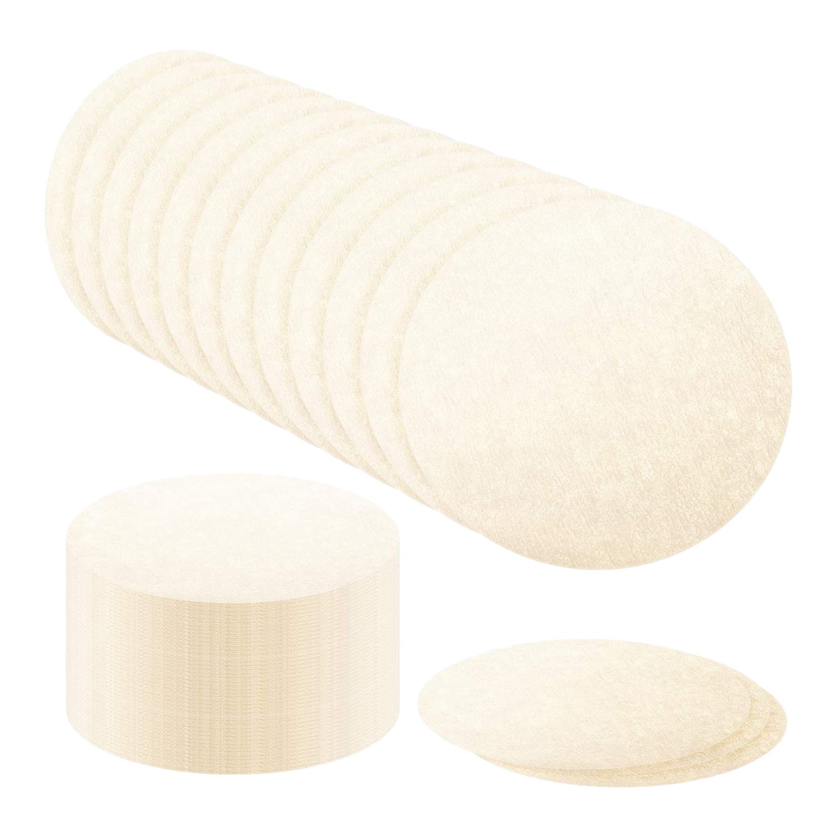 Aeropress Coffee Maker - 500 Pcs Replacement Paper Filters Round