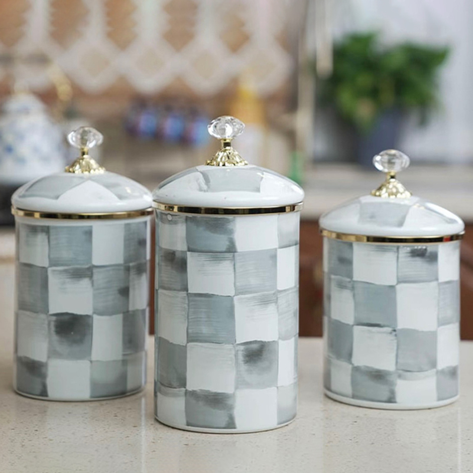 European Retro Classic Storage - Tea Coffee Sugar Container 评论和价格