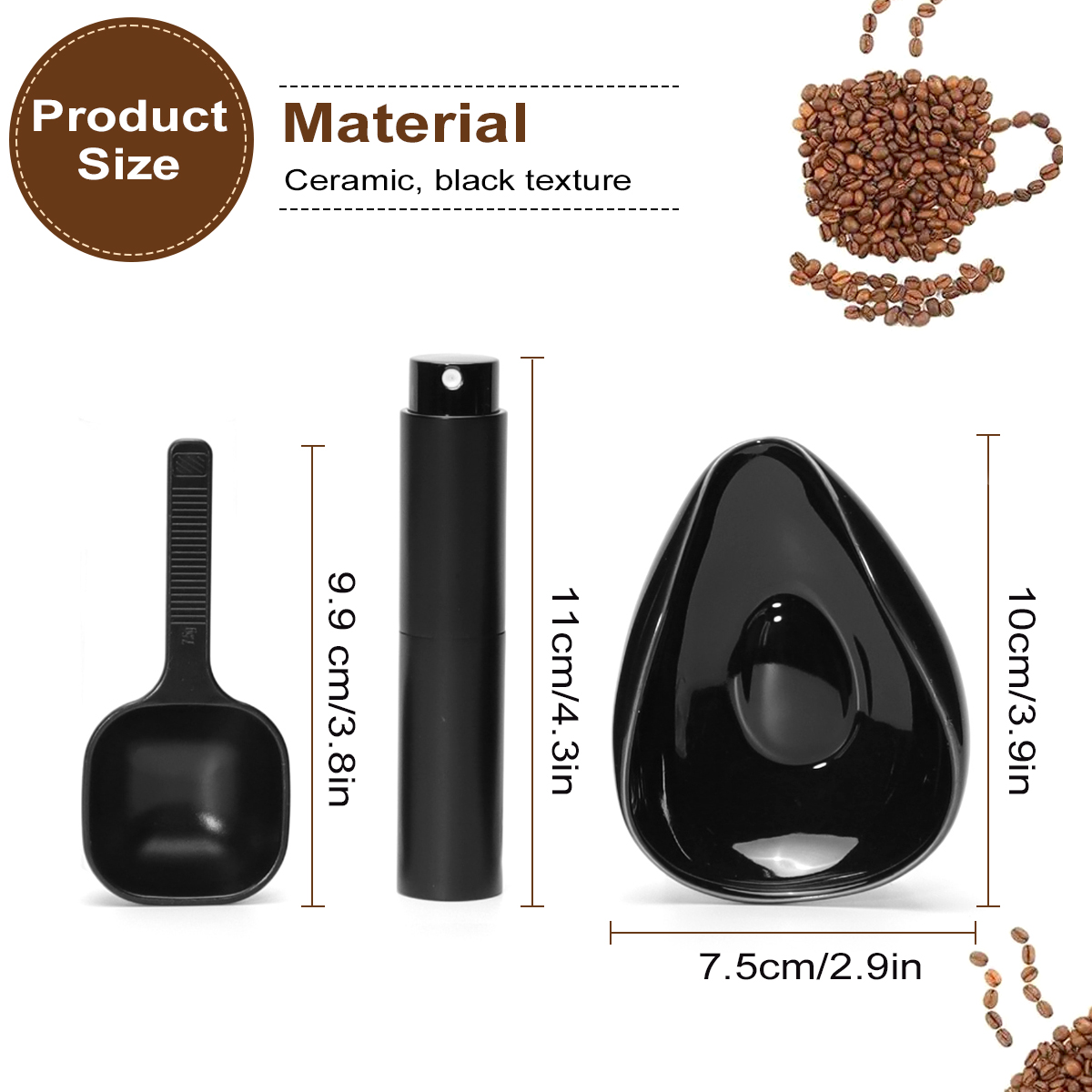 Leeseph Coffee Bean Dosing Cup - Coffee Tea Beans 评论和价格