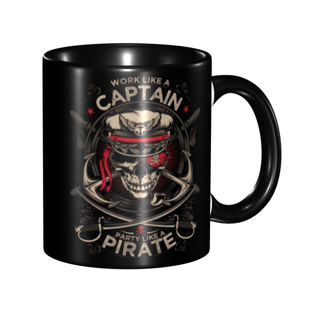 Customized Work Like A Captain - Coffee Tea Like 评论和价格