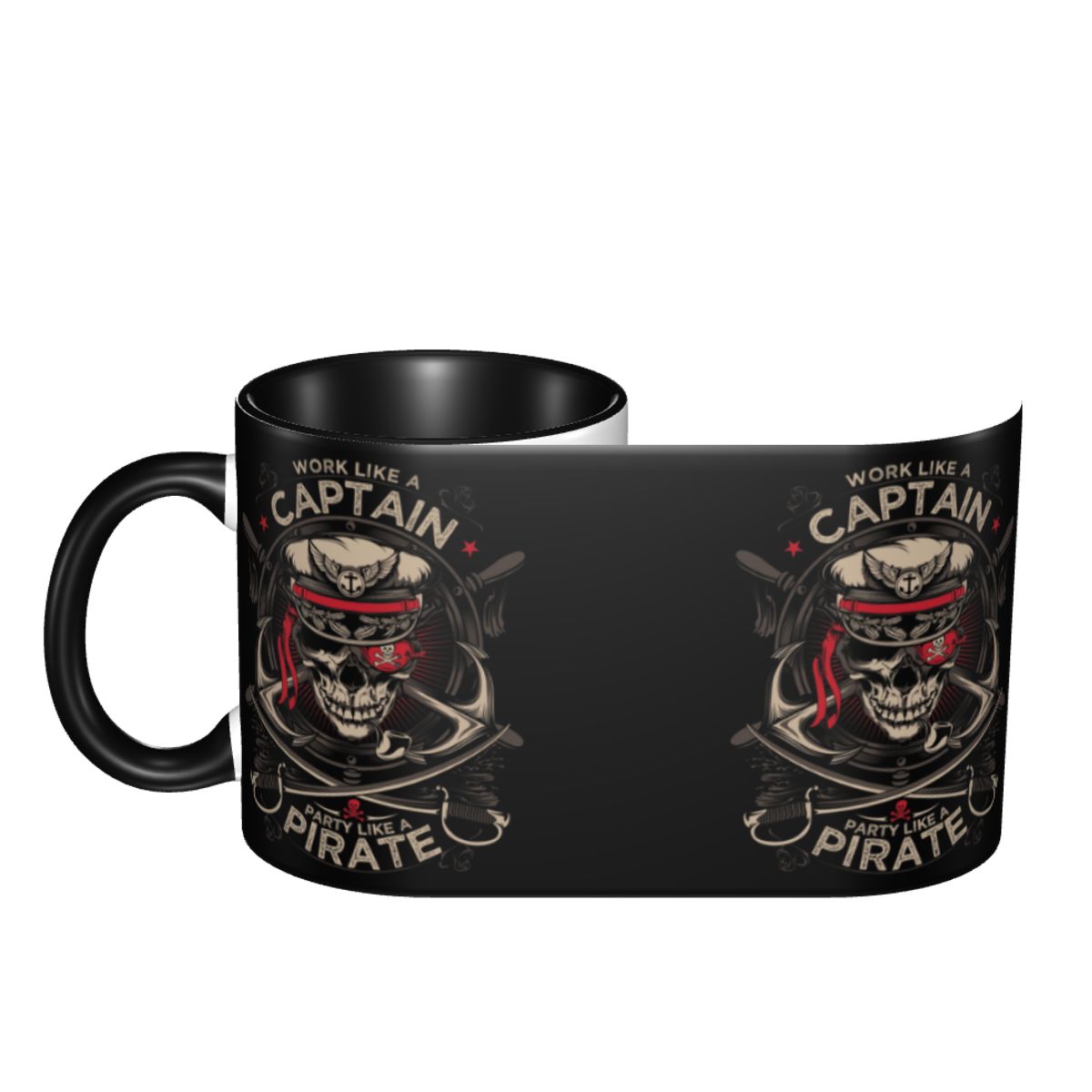 Customized Work Like A Captain - Coffee Tea Like 评论和价格