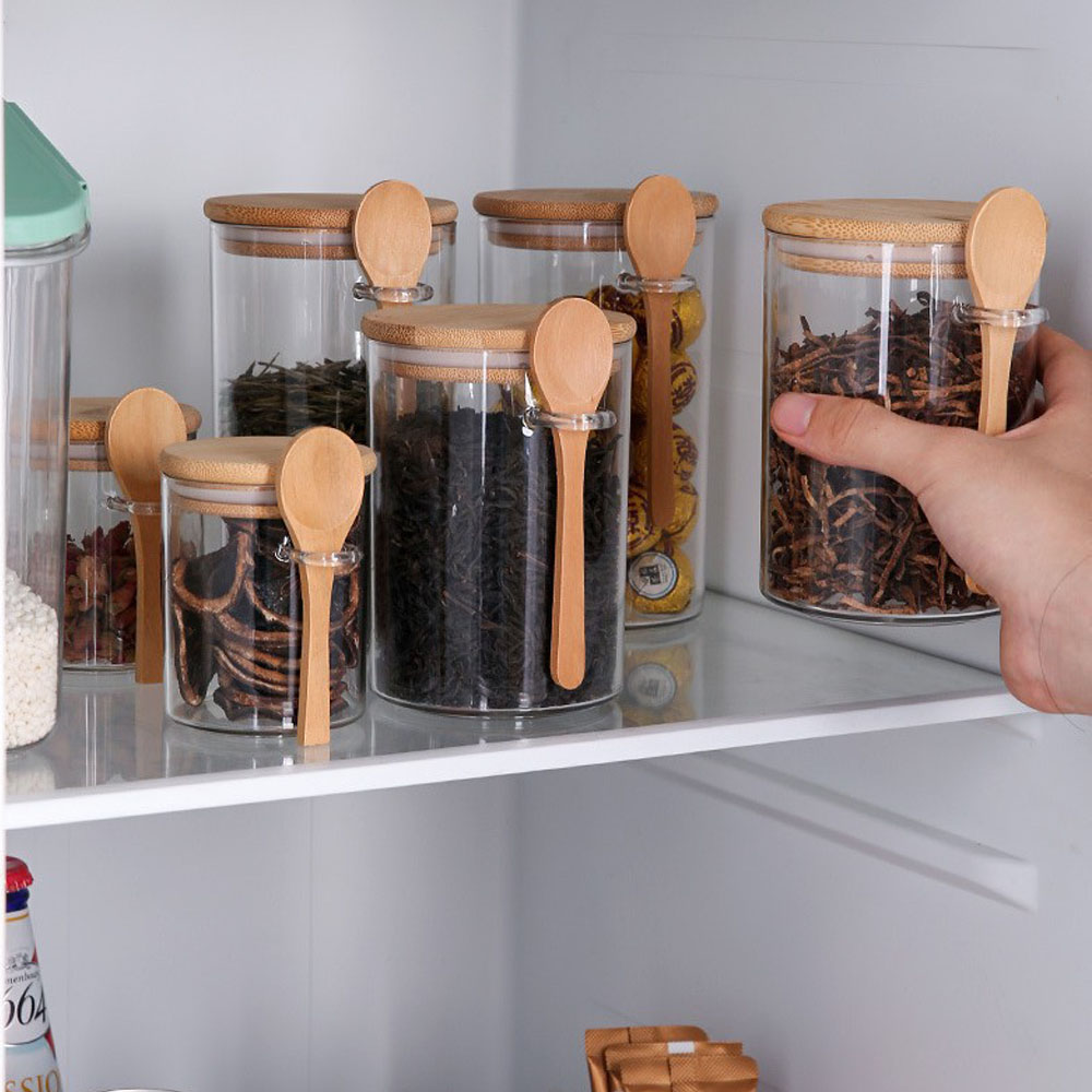 Airtight Food Storage Plastic  - Tea Coffee Sugar Container 评论和价格