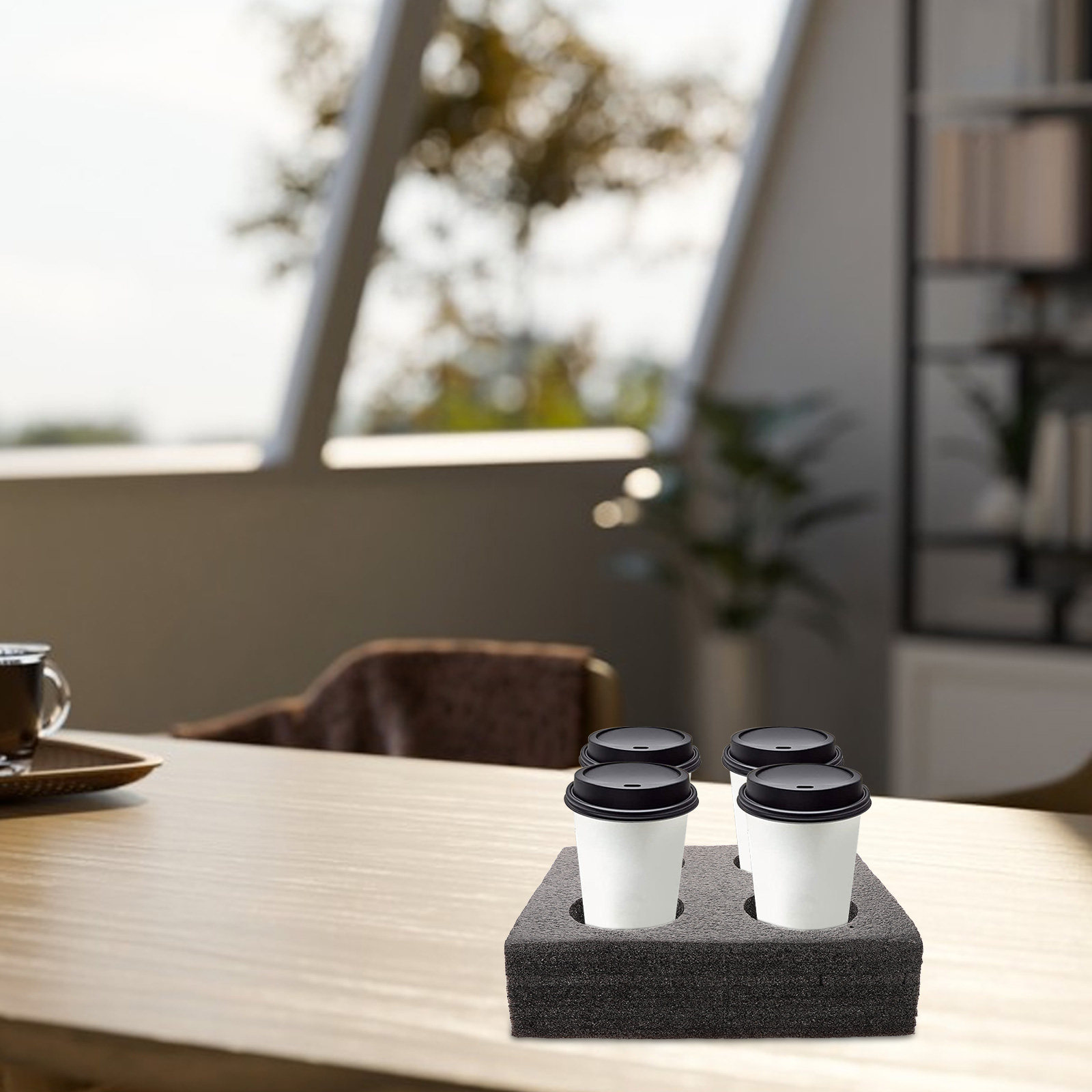 Milk Tea Cup Tray Takeout Coff - Coffee Tea Cup 评论和价格