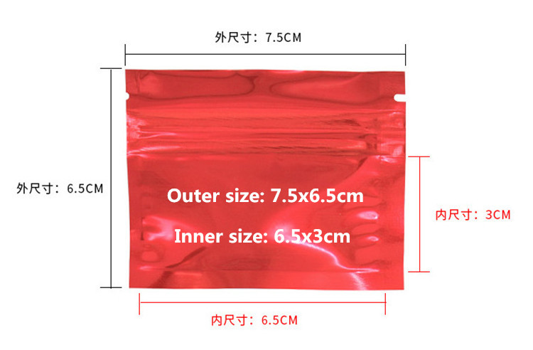 500PCS 7.5x6.5cm Small Flat Al - Coffee Tea Day 评论和价格