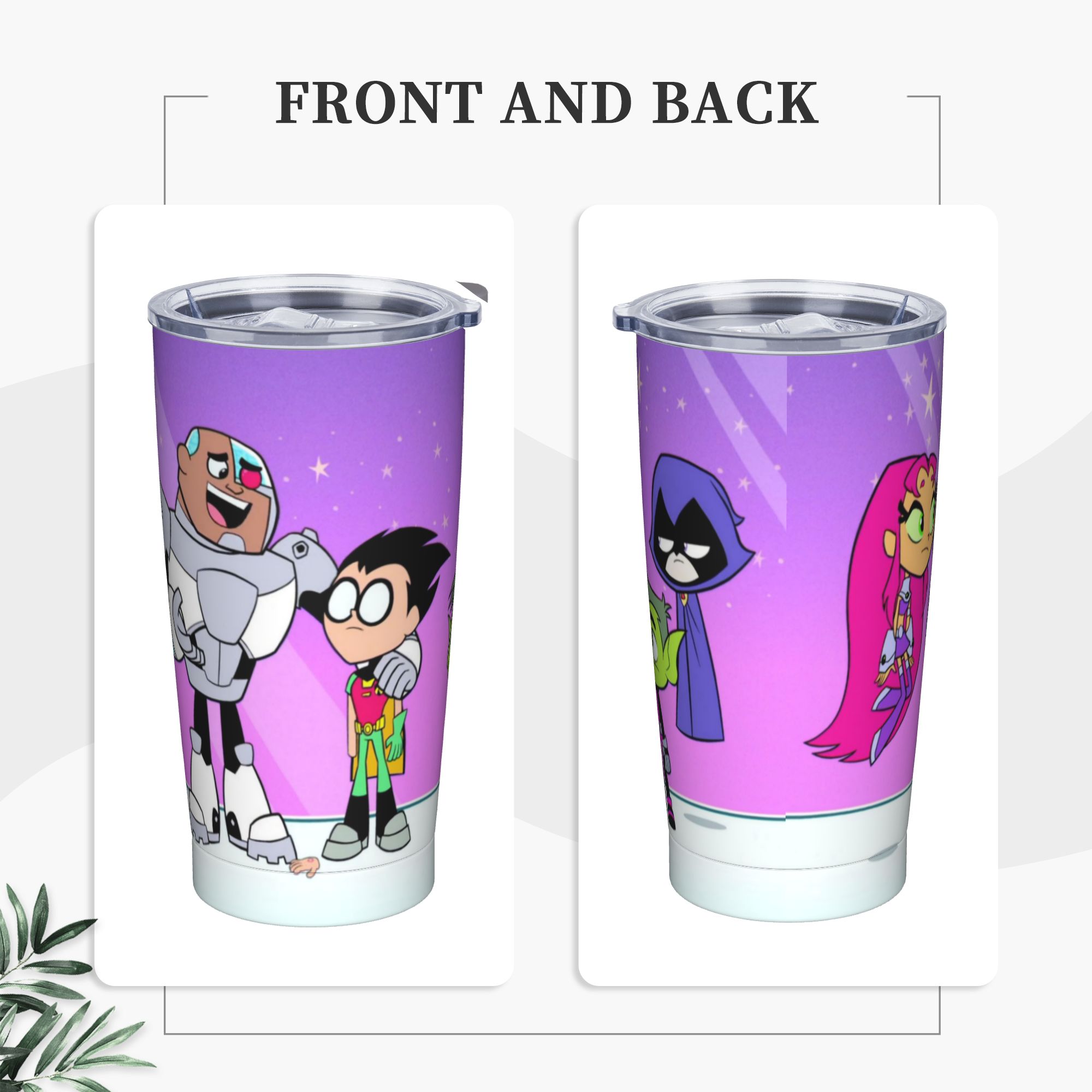 Teen Go Cartoon Tumbler Vacuum - Double Wall Mug 评论和价格