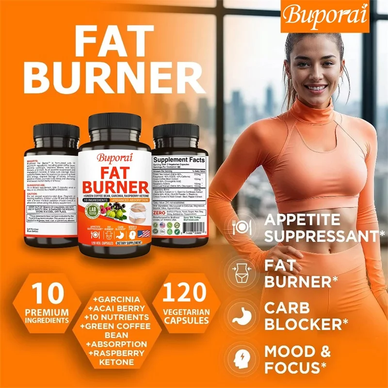 Fat Burner Capsules - Healthy  - Coffee Tea Beans 评论和价格