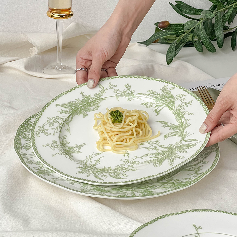 Green Lily of The Valley Ceram - Valley Tea And Coffee 评论和价格