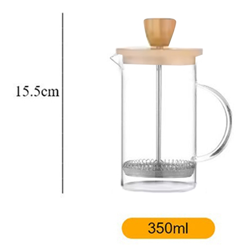 Coffee French Press Pot with F - French Press Glass 评论和价格