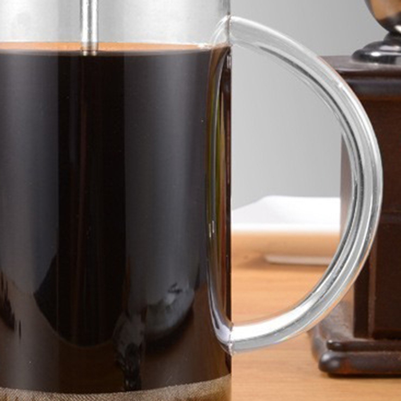 Coffee French Press Pot with F - French Press Glass 评论和价格