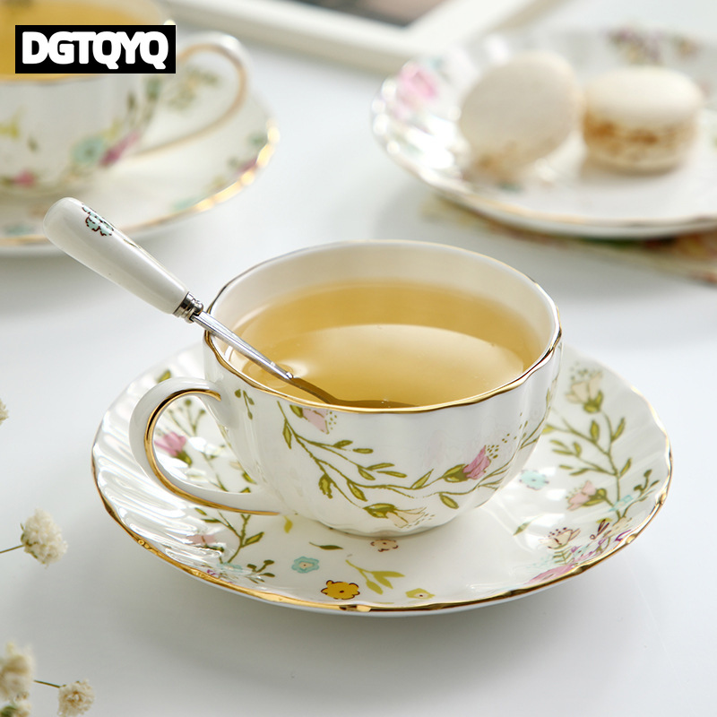 2Pcs Vintage Floral Ceramic Co - Coffee Tea Mix 评论和价格