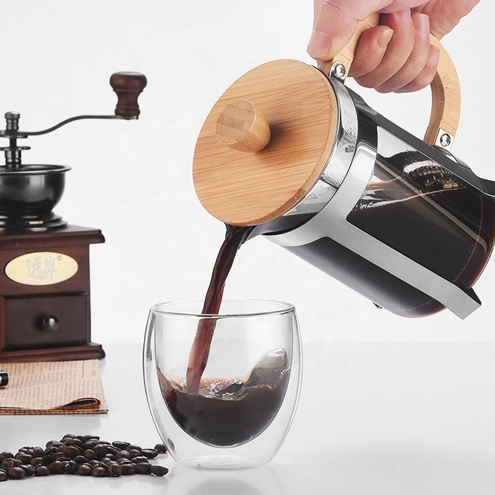 350/600ml Stainless Steel Pres - French Press Glass 评论和价格