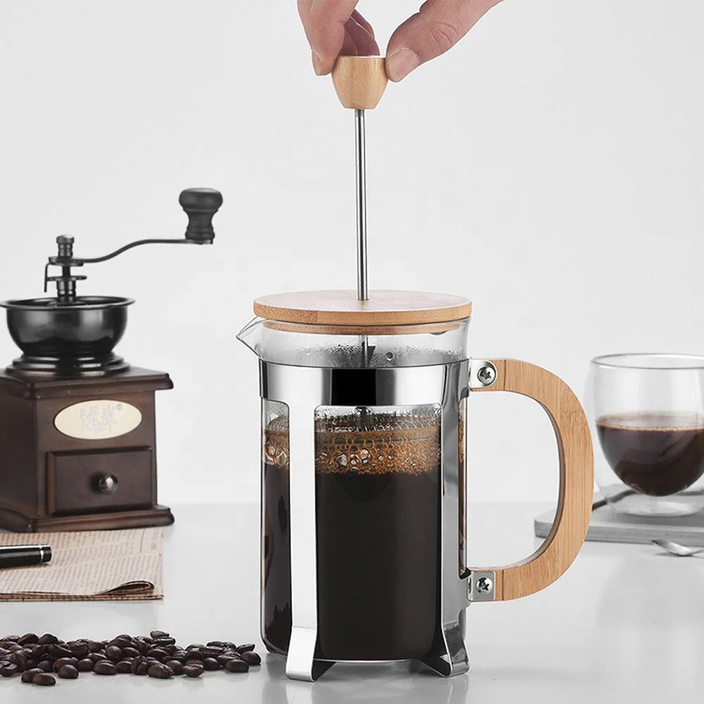 350/600ml Stainless Steel Pres - French Press Glass 评论和价格