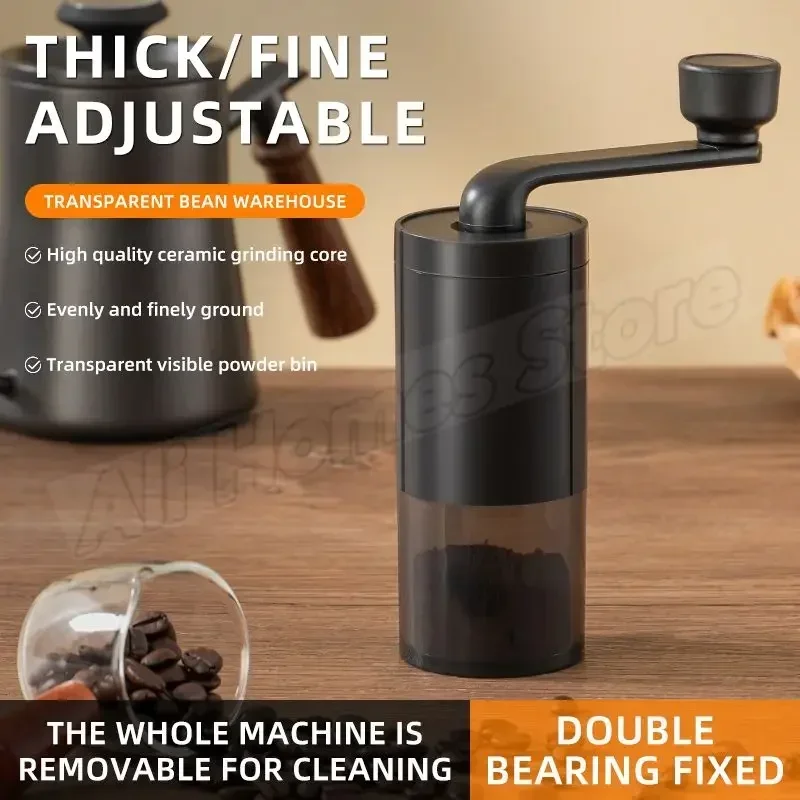 Bearing Adjustable Coffeebe Ma - Burr Hand Grinder 评论和价格