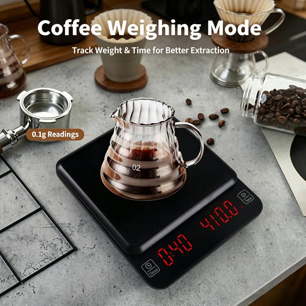 3kg/0.1g High Precision Digita - Coffee & Tea Ken'S House 评论和价格
