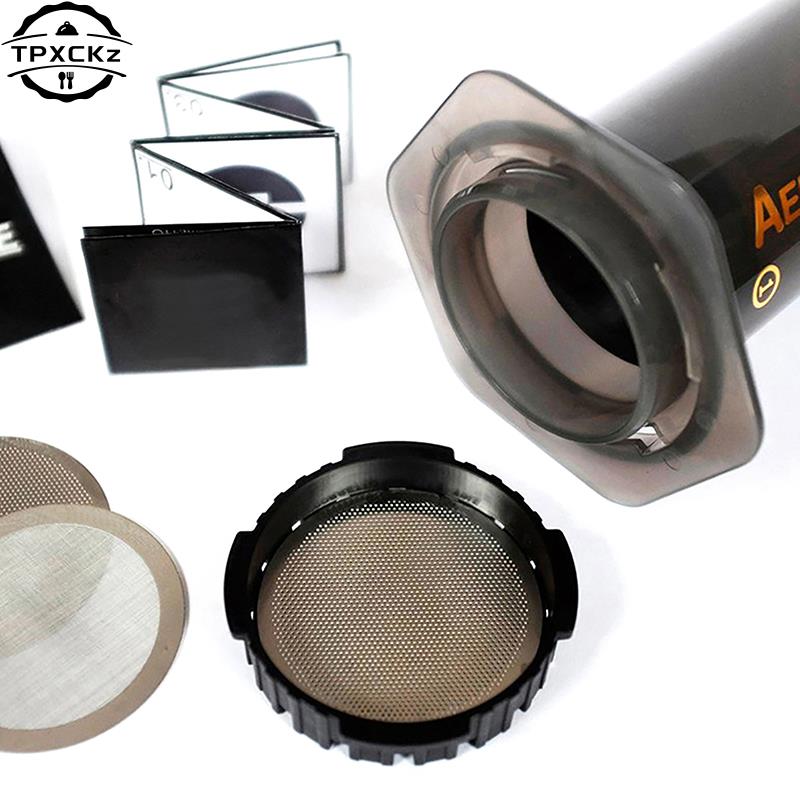 1pc Coffee Metal Filter Reusab - Aeropress Coffee Maker 评论和价格