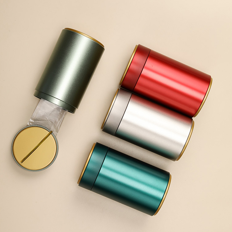 Portable Tea Box Solid Color T - Tea Coffee Sugar Container 评论和价格