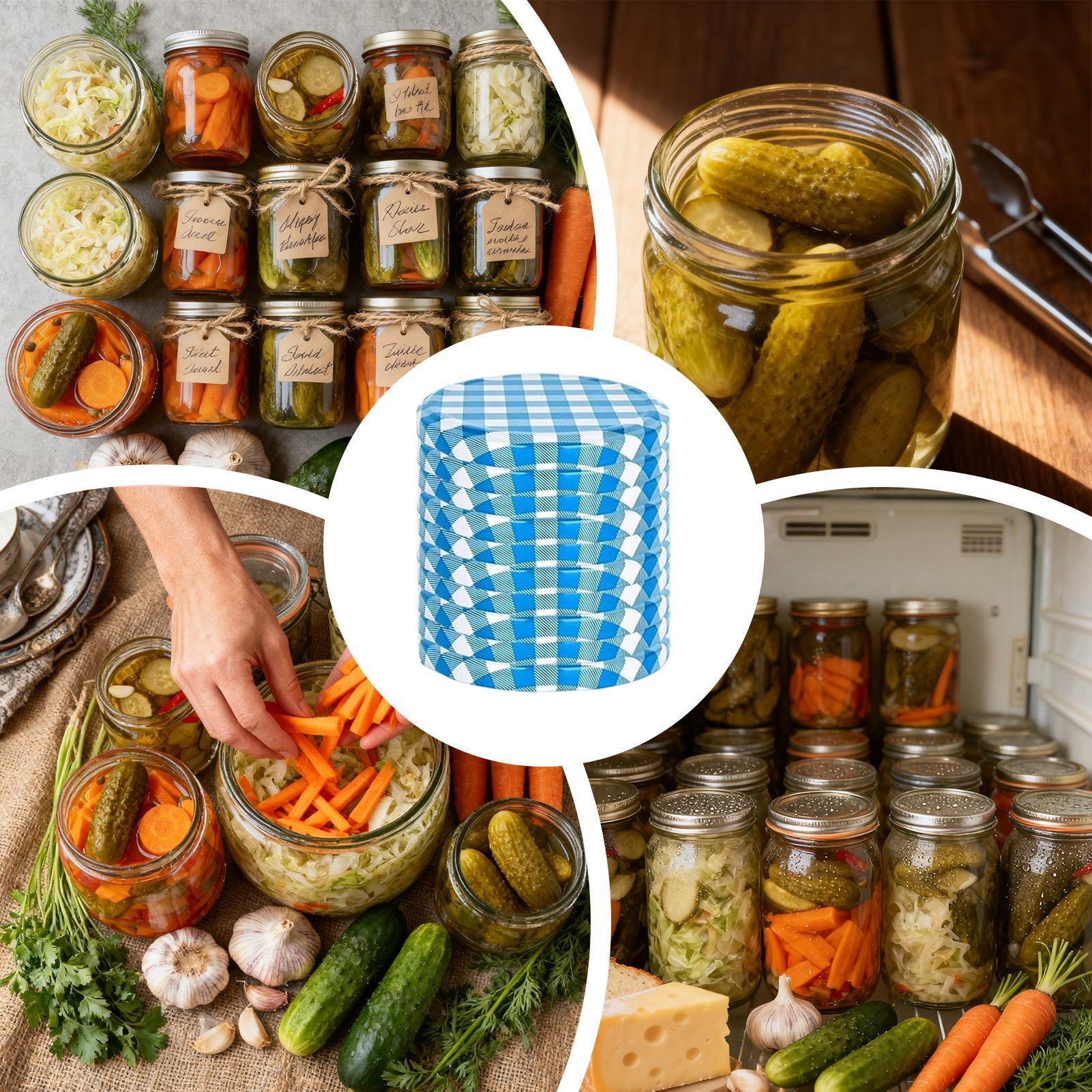 Canning Jar Lids 50 Piece Leak - Coffee Tea & Espresso Appliances 评论和价格