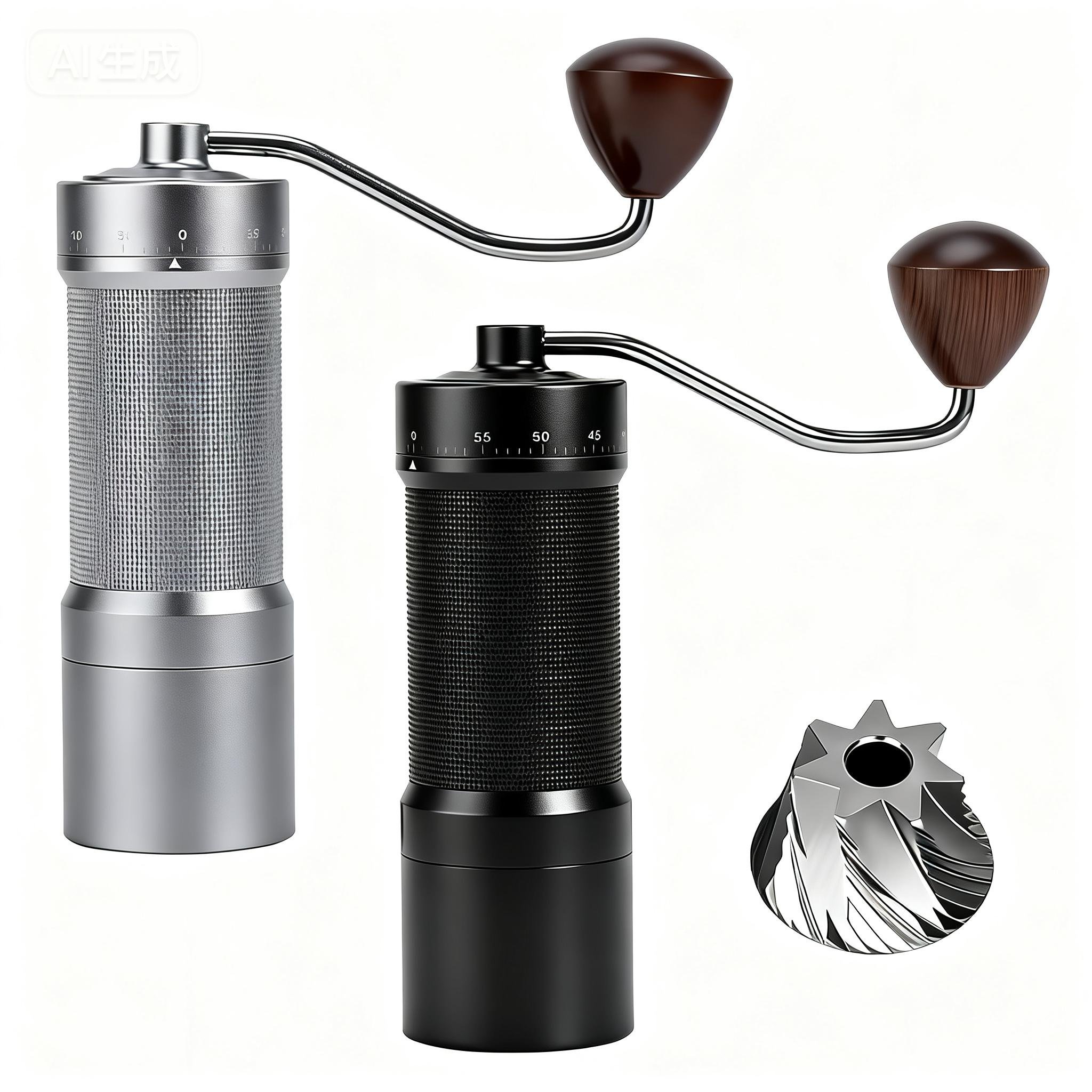 Magnetic Manual Hand Coffee Gr - Burr Hand Grinder 评论和价格