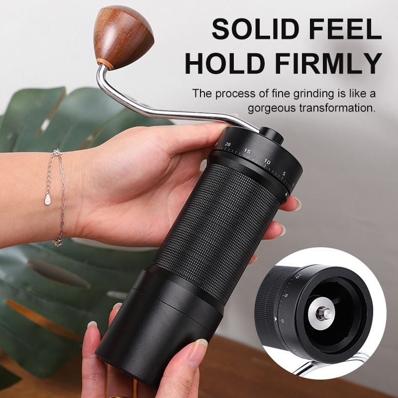 Magnetic Manual Hand Coffee Gr - Burr Hand Grinder 评论和价格