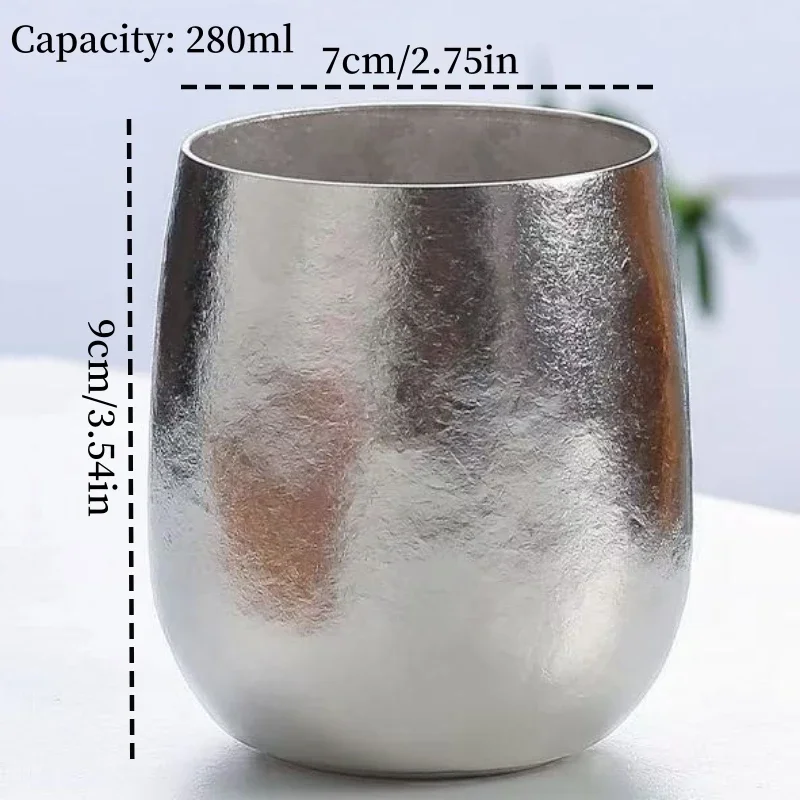 Pure Titanium Double-Wall Coff - Double Wall Mug 评论和价格