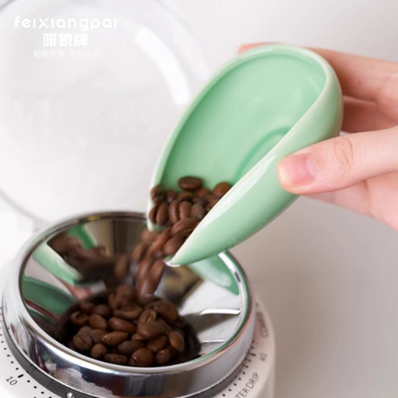 Ceramic Coffee Bean Dosing Tra - Coffee Tea Mix 评论和价格