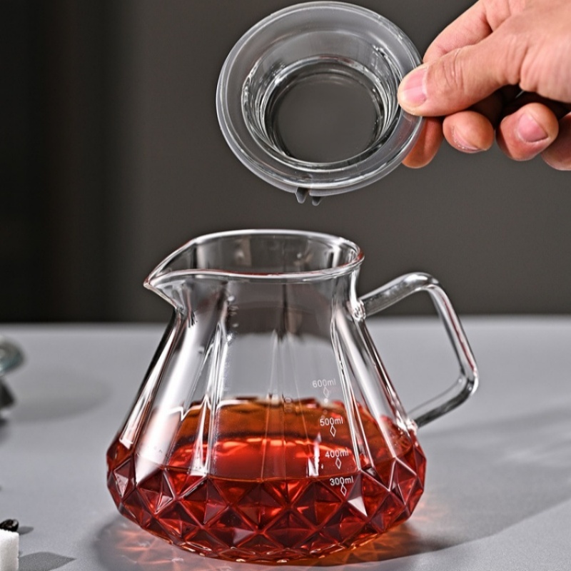 Pour Over Coffee Maker, Glass  - Coffee Tea Decanter 评论和价格