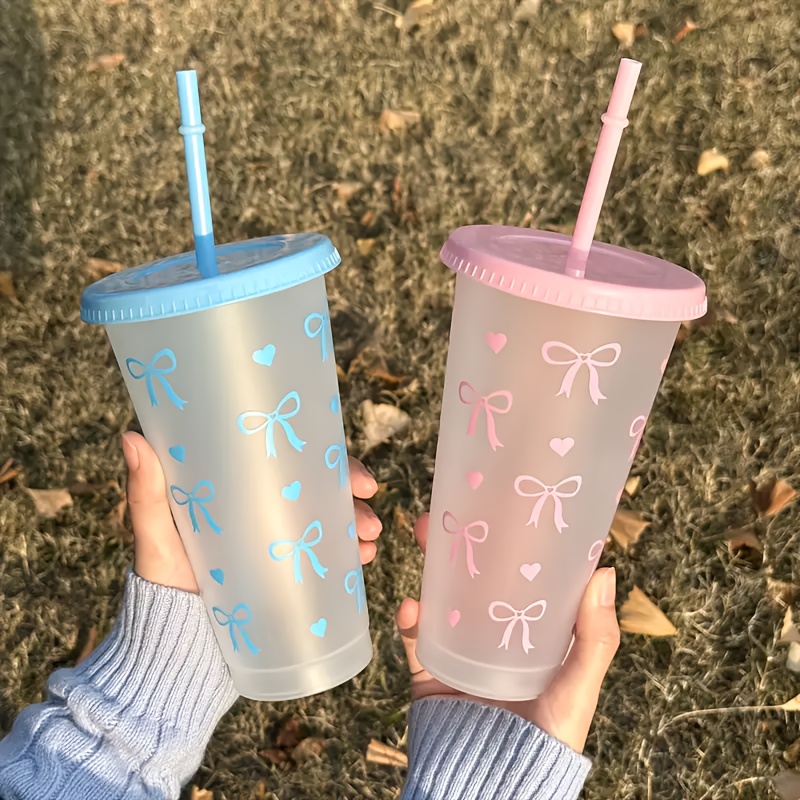 20Pcs Bowknot Plastic Cup with - Coffee Tea Day 评论和价格