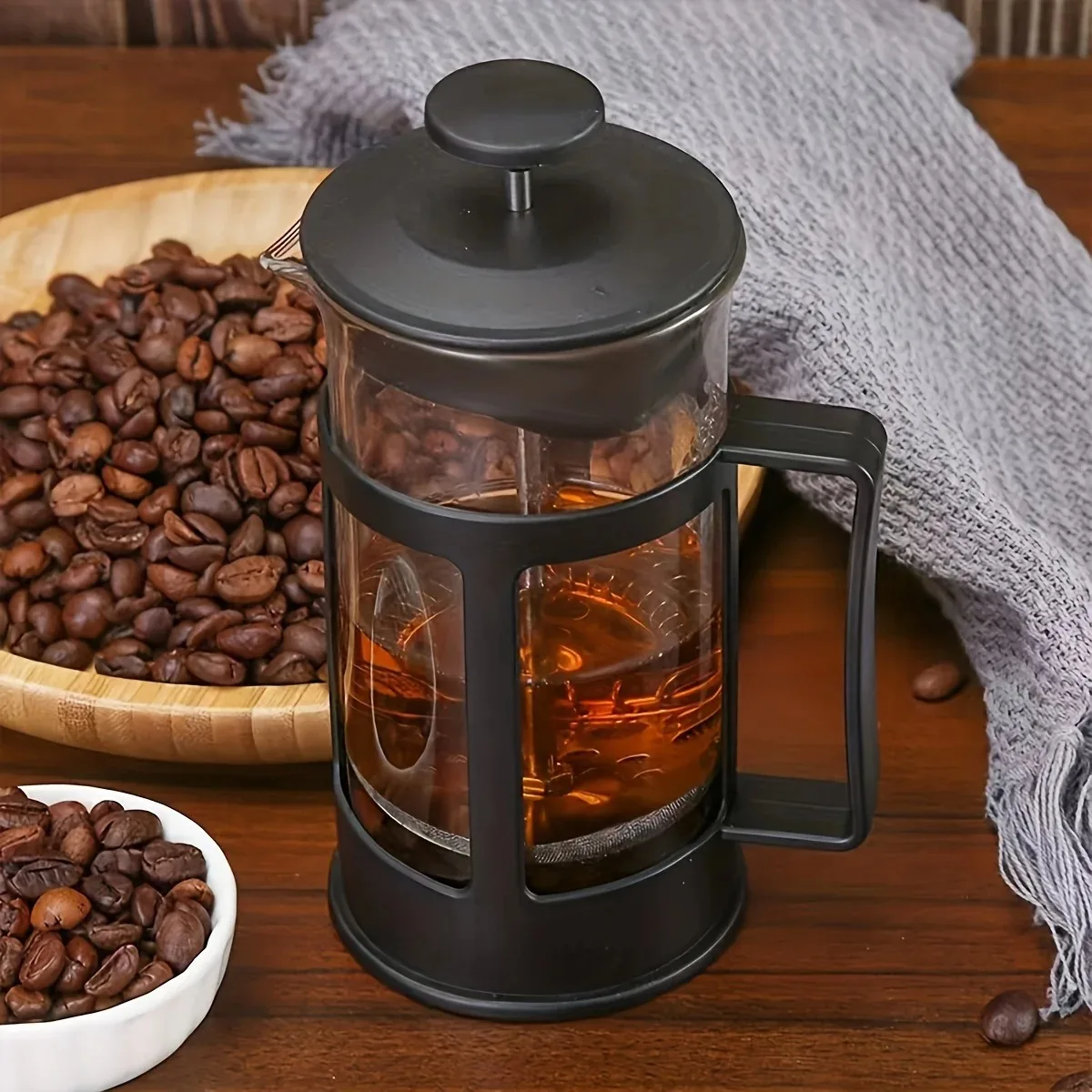 Coffee French Press Pot With F - French Press Glass 评论和价格