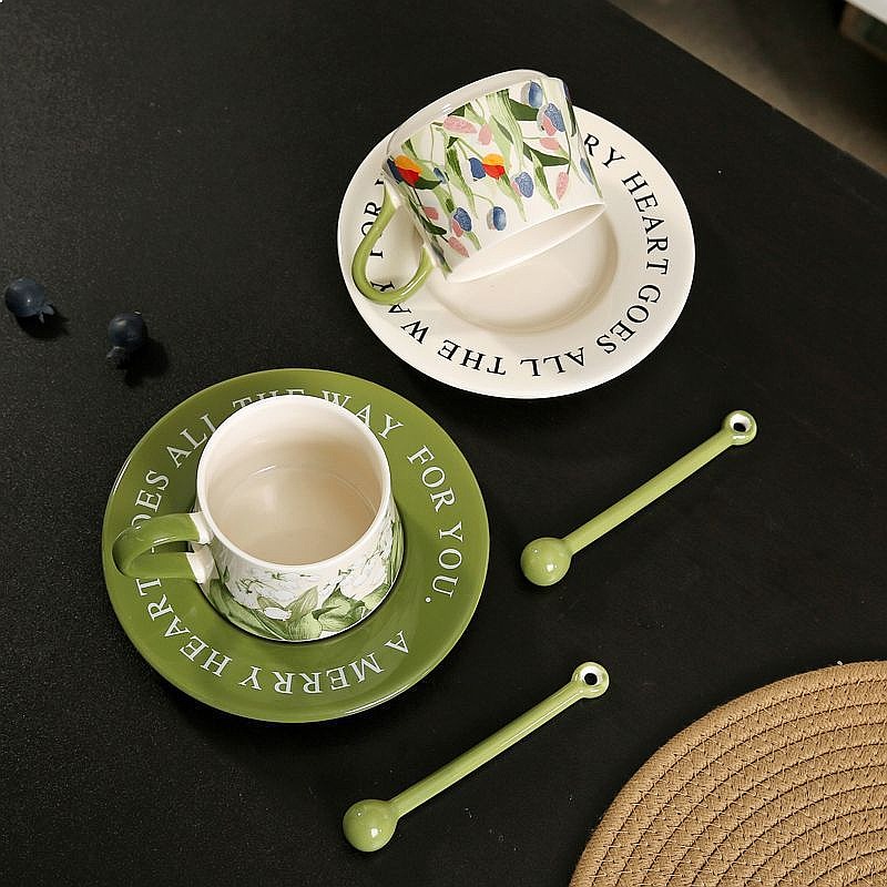 Original Hand Painted Lily of  - Valley Tea And Coffee 评论和价格