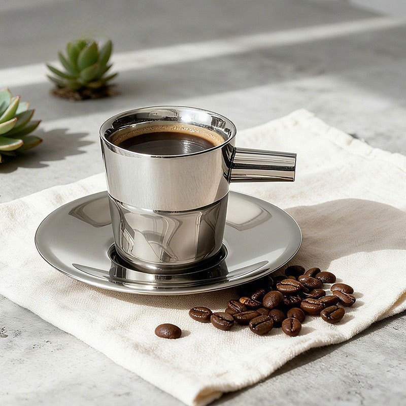 2 pack Stainless Steel Coffee  - Double Wall Mug 评论和价格