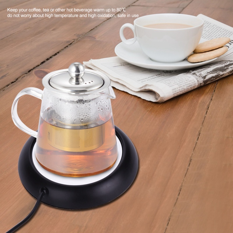 Heat Beverage USB Wood Grain C - Coffee Tea Warmer 评论和价格