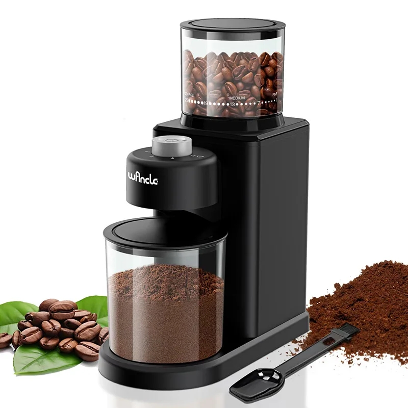 Coffee Grinder Automatic Elect - French Press Glass 评论和价格