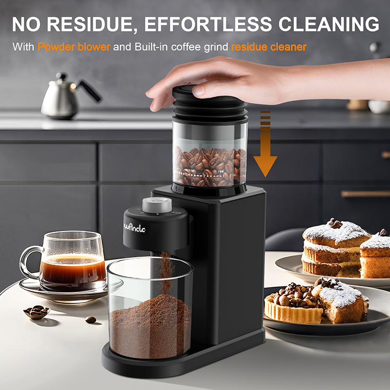 Coffee Grinder Automatic Elect - French Press Glass 评论和价格