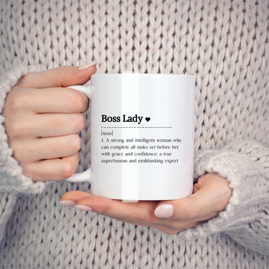Boss Lady Mugs For Like A Boss - Coffee Tea Like 评论和价格