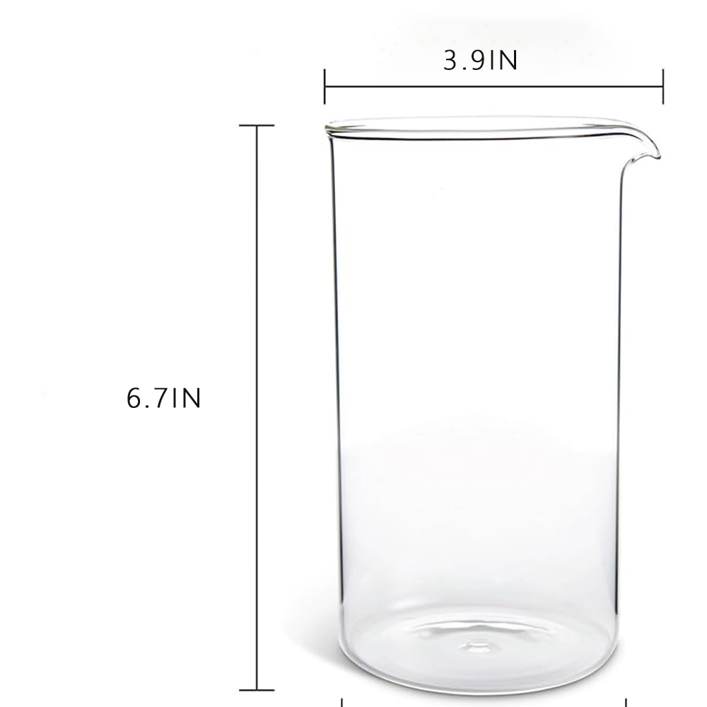 Borosilicate 3.3 Glass Univers - French Press Glass 评论和价格