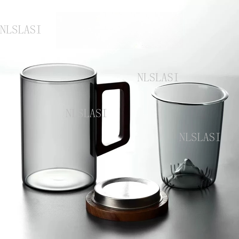 Smoky Gray Double Wall Glass T - Double Wall Mug 评论和价格