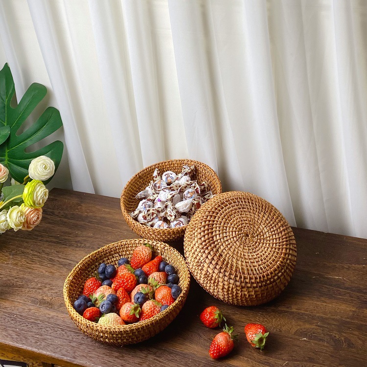 Vietnam Rattan Fruit Basket Te - Coffee Tea Vietnam 评论和价格