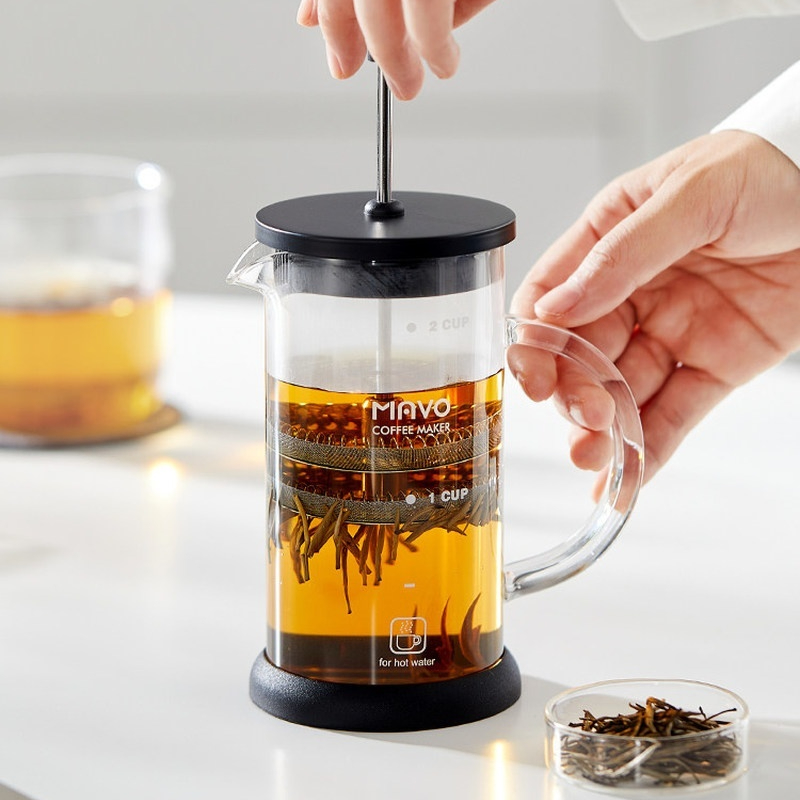 MAVO French Press Coffee Maker - French Press Glass 评论和价格
