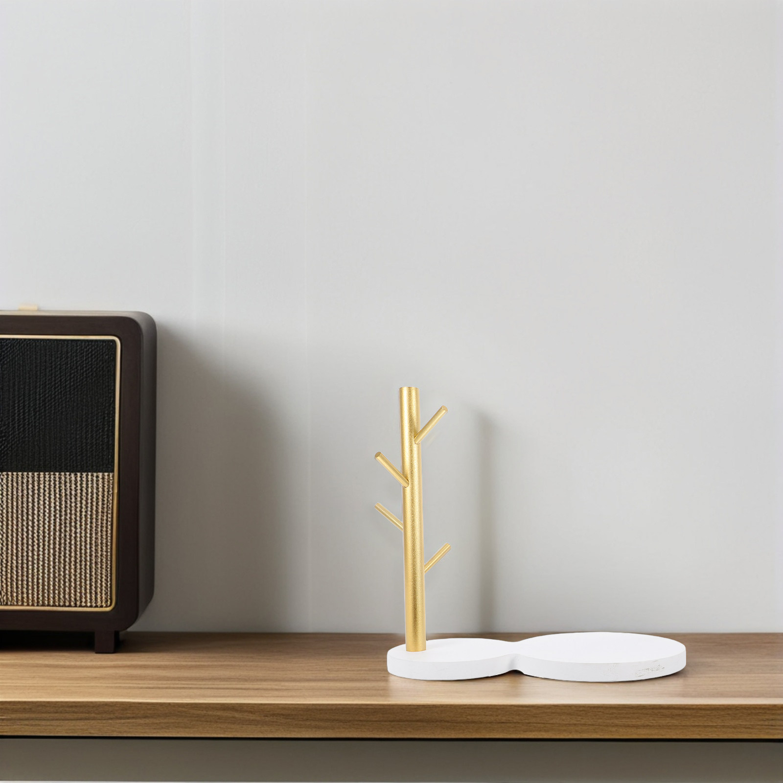 Wooden Tea Cup Storage Rack Ea - Coffee Tea Cup 评论和价格