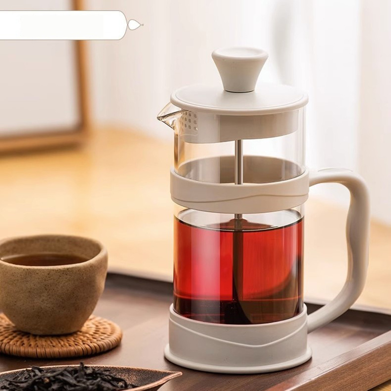 GIANXI Hand Press Coffee Maker - French Press Glass 评论和价格