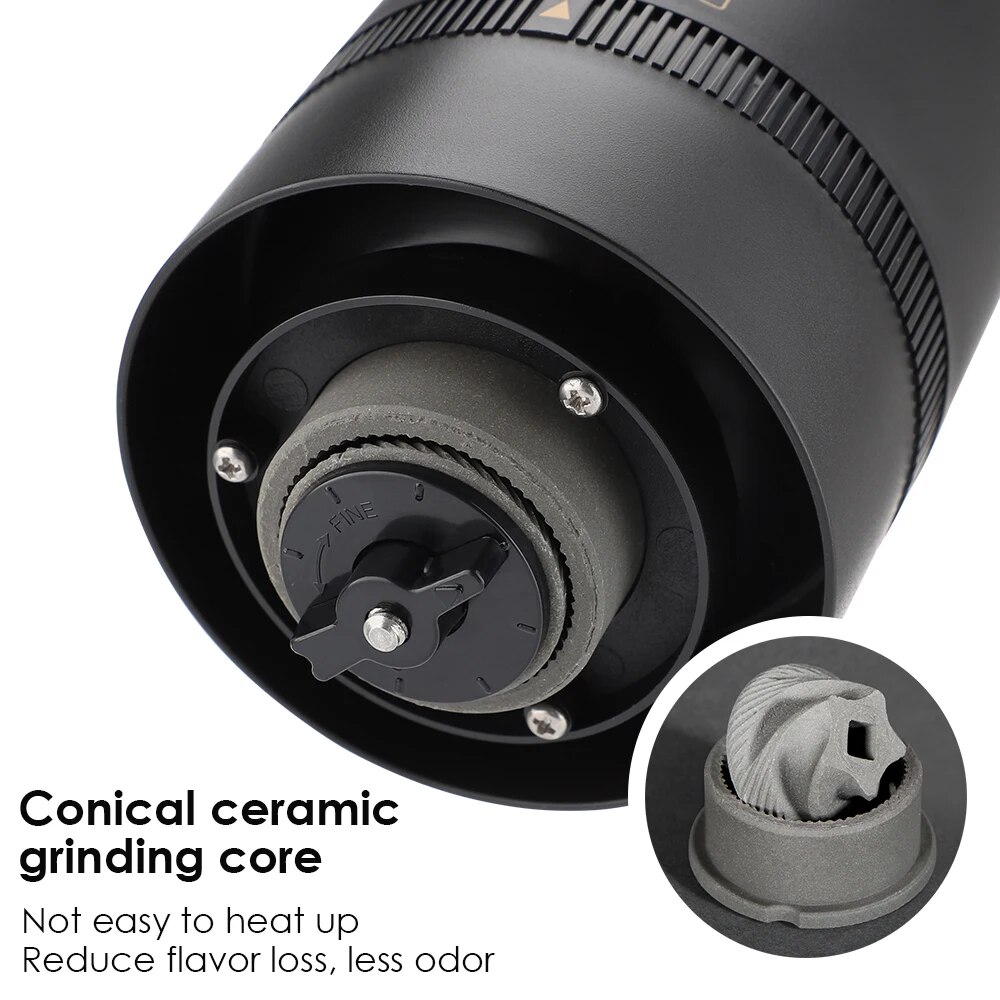 Coffee Grinder TYPE C USB Char - Burr Hand Grinder 评论和价格