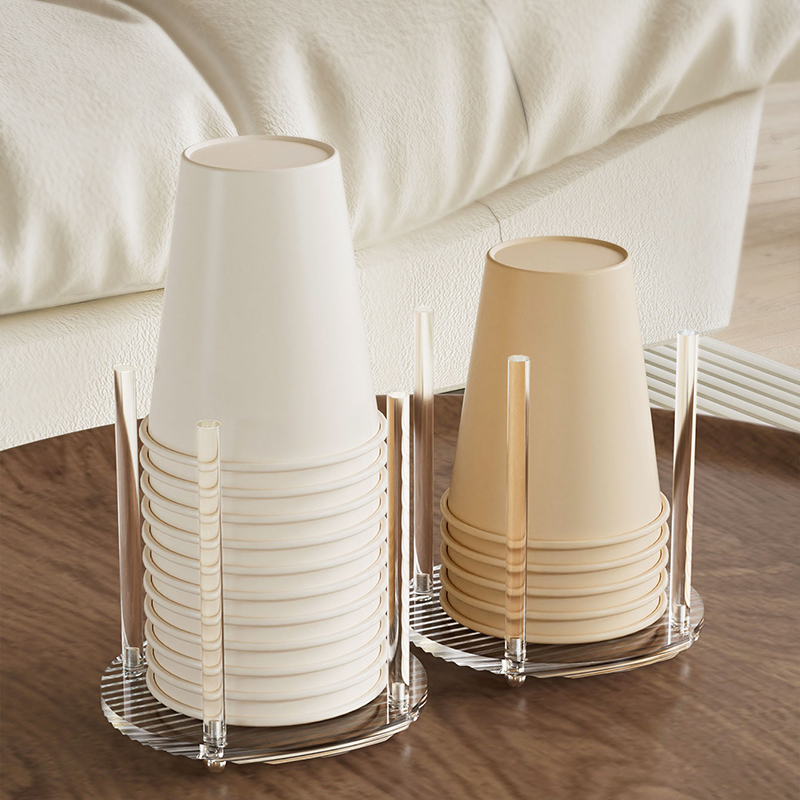 Acrylic Transparent Paper Cup  - Coffee Tea Paper Cups 评论和价格