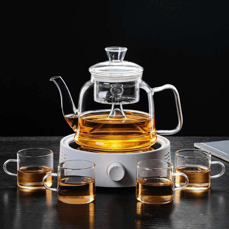 Teapot Water Bottle Gooseneck  - French Press Glass 评论和价格